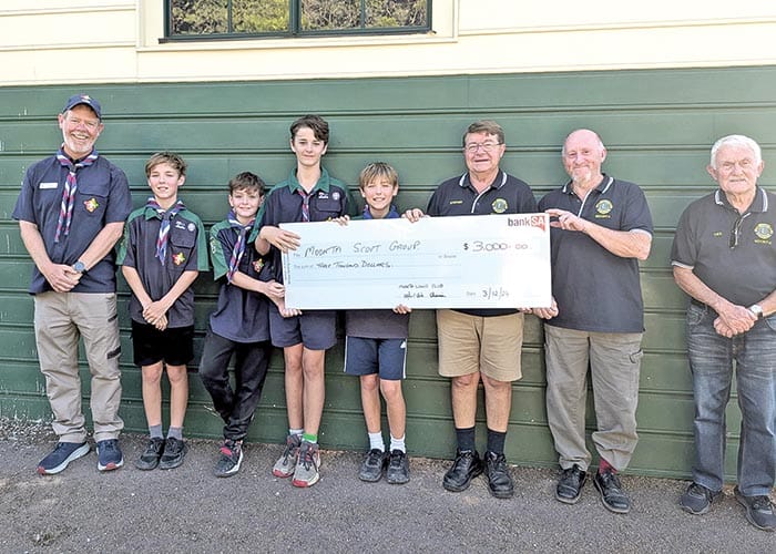 Lions boost jamboree funds post image