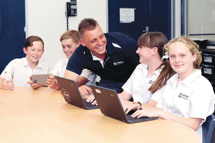 Students staying cyber alert post image