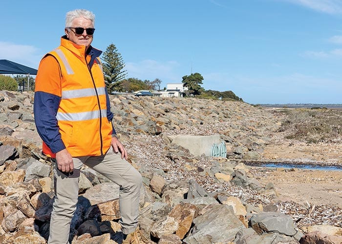 Major works are on track at Fisherman Bay post image