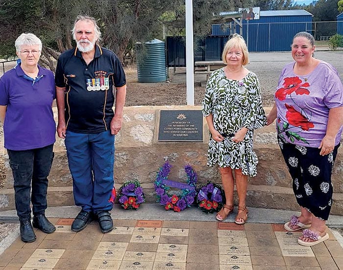 Corny Point turns purple post image