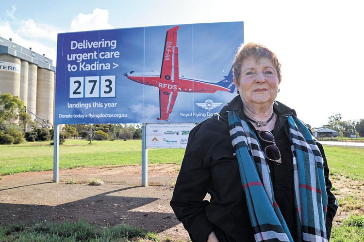 New flight path mapped for RFDS Support Group post image