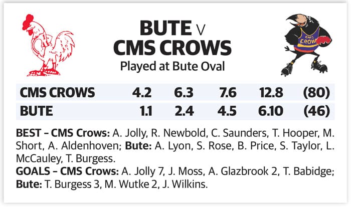 YPFL: Crows from the get go post image