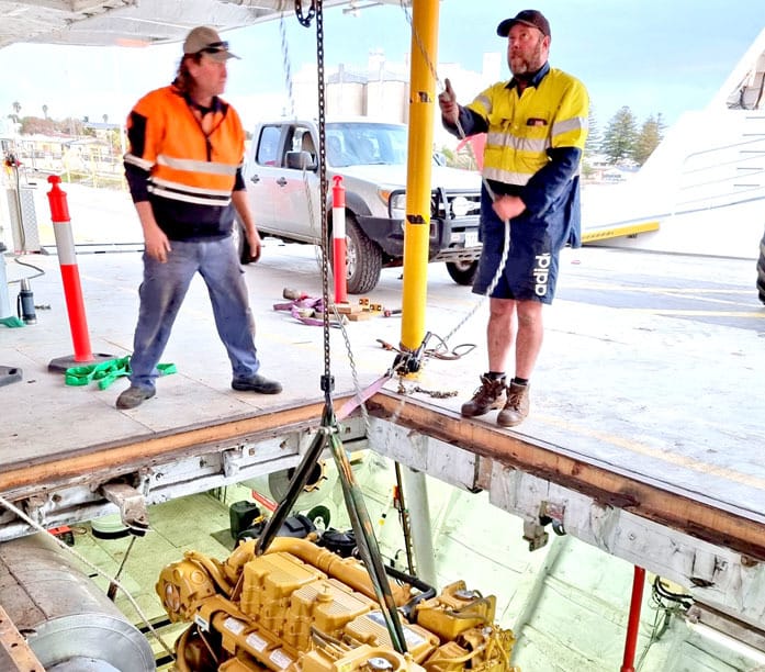 Ferry back but no trips until August post image