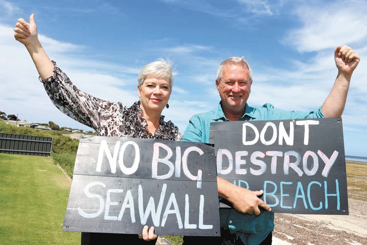 Community conquers wall post image