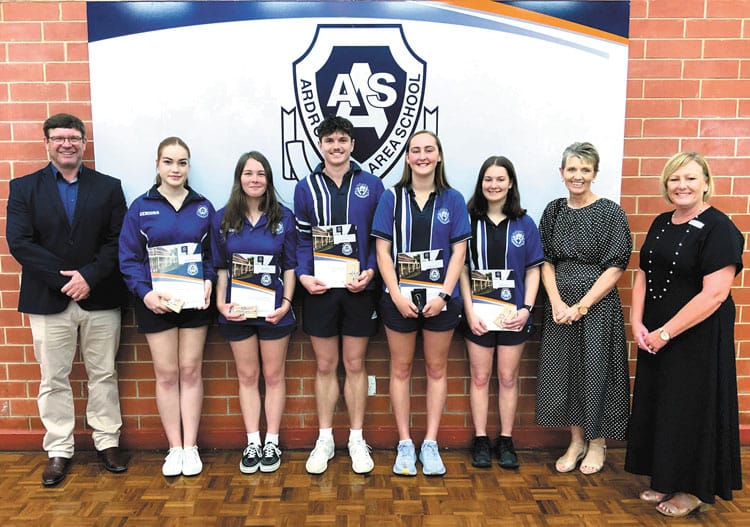 Ardrossan AS recognises students&rsquo; accomplishments post image