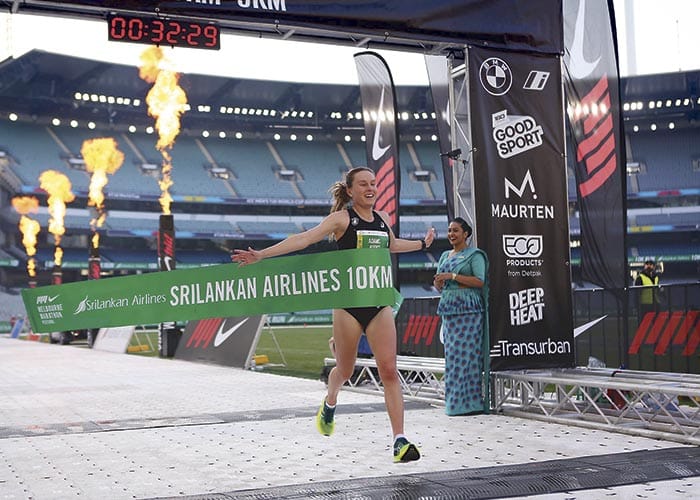 Adams notches pair of podiums on home soil post image