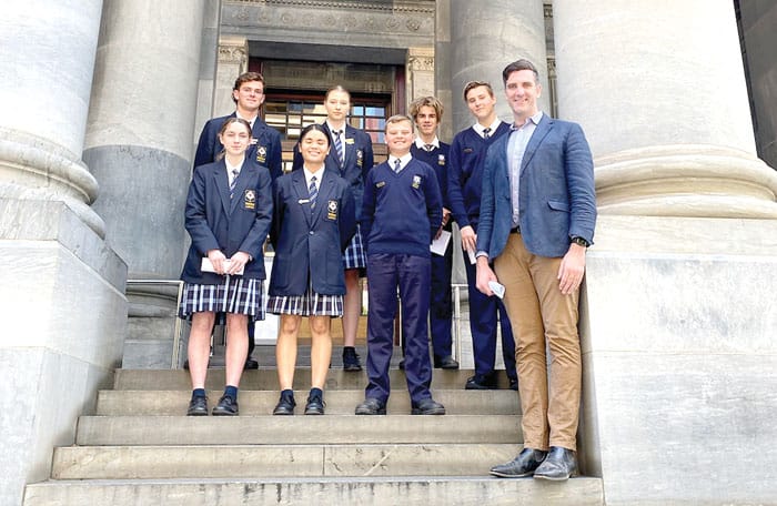 MLS tours Parliament House post image