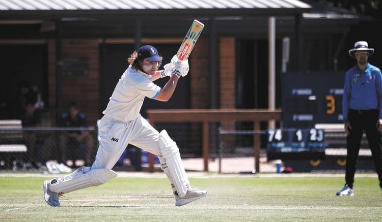 On an elevated stage post image