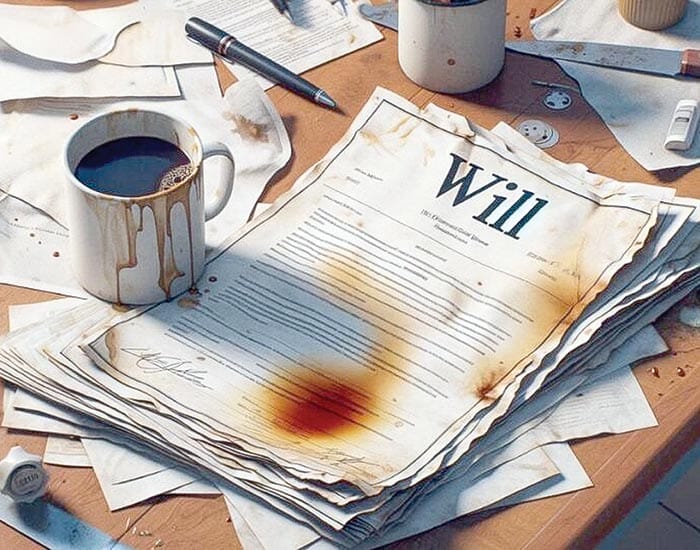 Creating a legally sound will post image