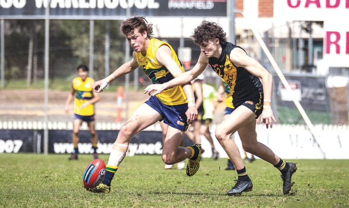 On an elevated stage post image