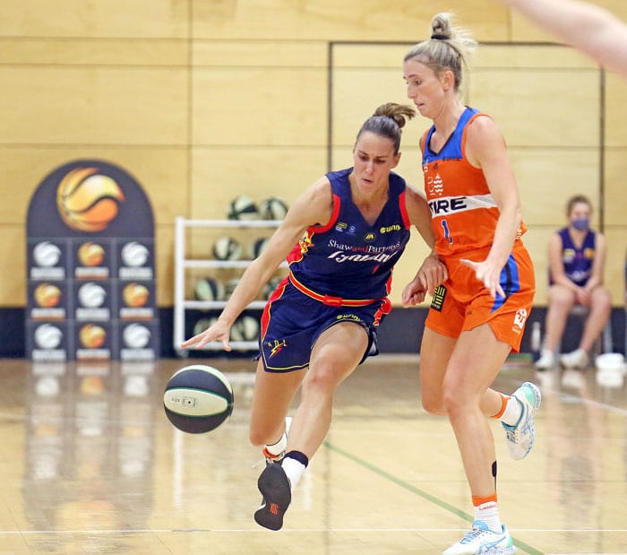 On an elevated stage post image