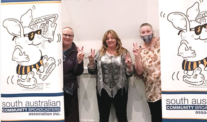 Local radio reps at conference post image