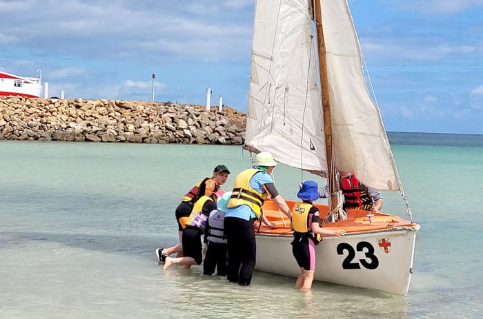 Sail training and comp at Wallaroo Sailing Club post image