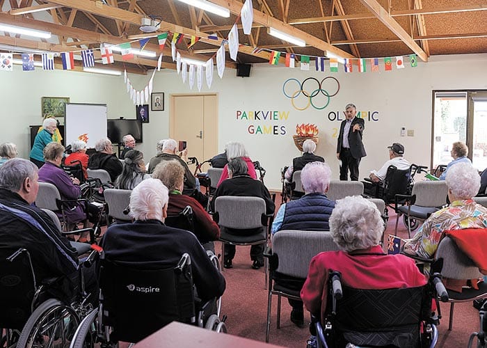 Olympic spirit at Parkview post image