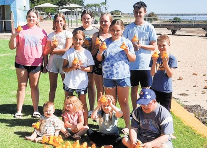 Rubber ducks ready to race at Port Broughton post image