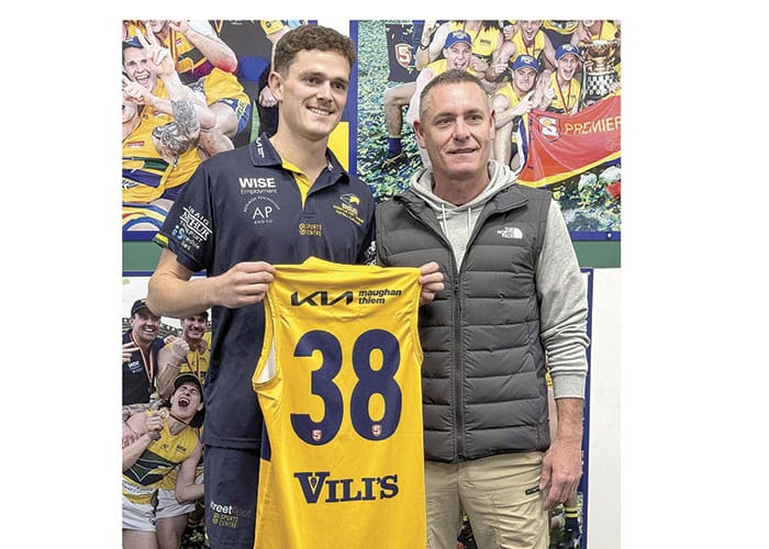 Jordan Tilbrook makes SANFL league debut post image