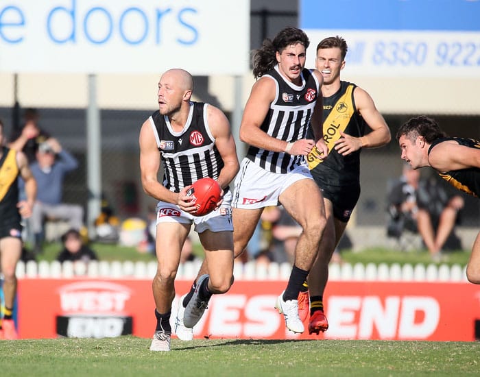 On an elevated stage post image