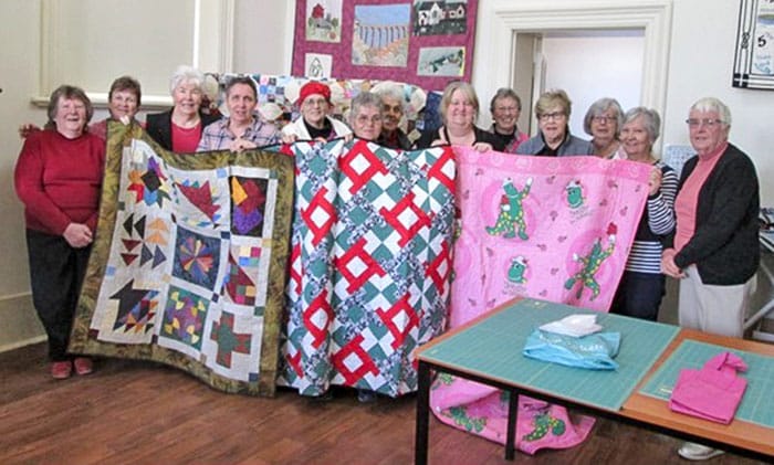 NYP Quilters give cancer the prick post image