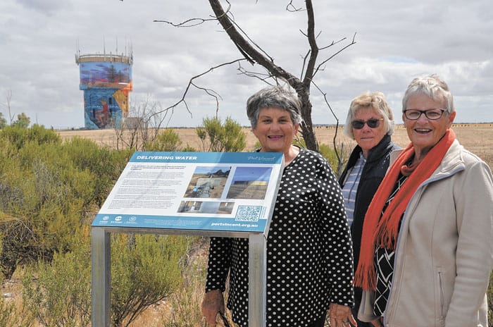 Tours of Port Vincent water tower mural post image