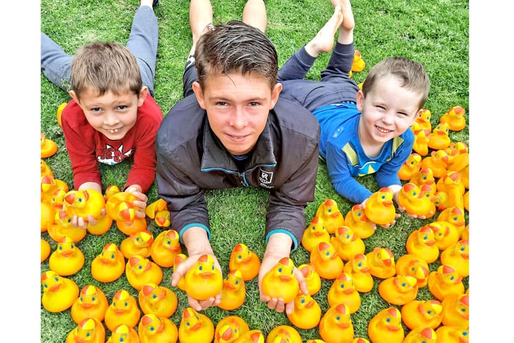Ducks at the ready for annual twilight race post image