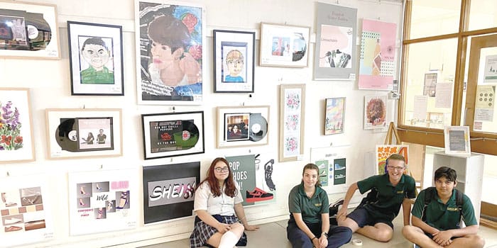 Harvest’s artwork on display post image