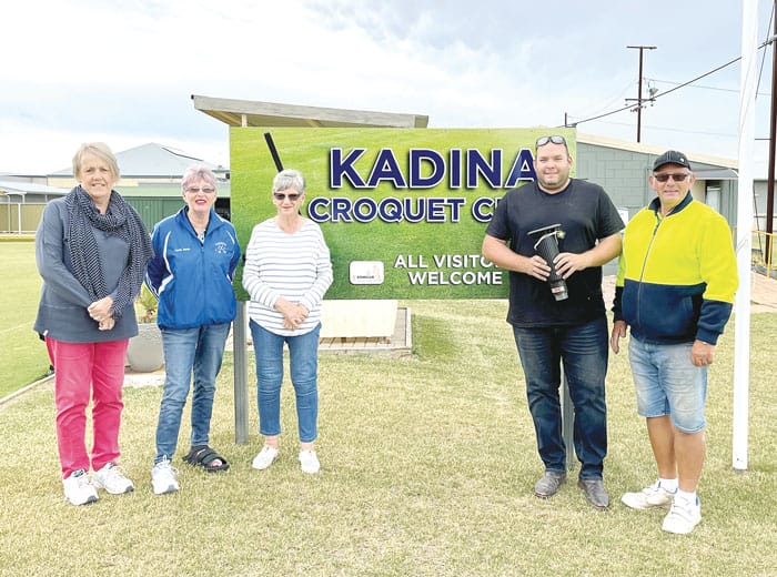 New sprinkler systems at Kadina Croquet Club post image