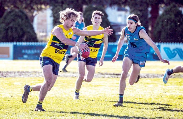 On an elevated stage post image