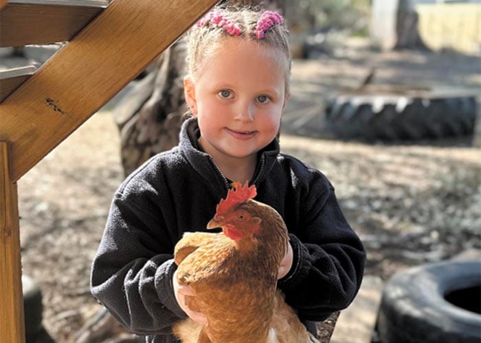 Imogen loves animals! post image