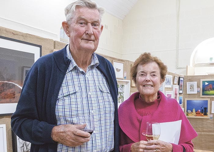 Big crowds at inaugural art show post image