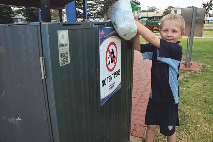 No waste here post image