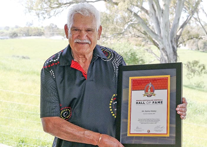 Sonny Morey has been inducted into SA Football Hall of Fame post image