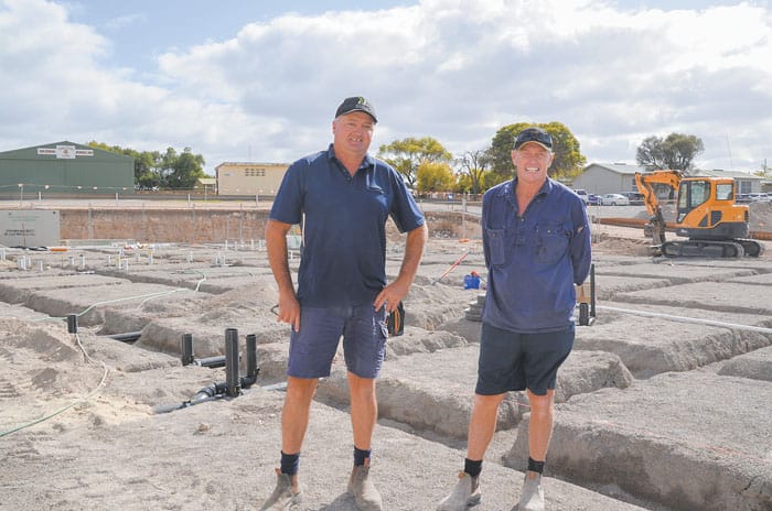 Club construction begins post image