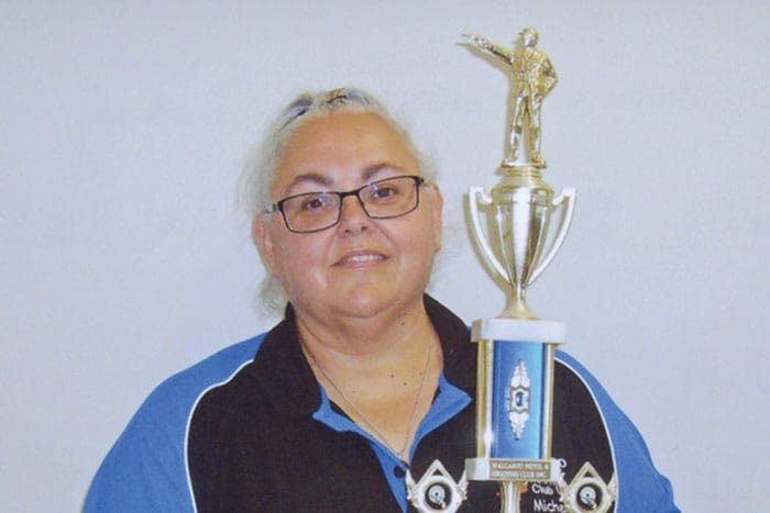 Sieben scores air pistol trophy post image