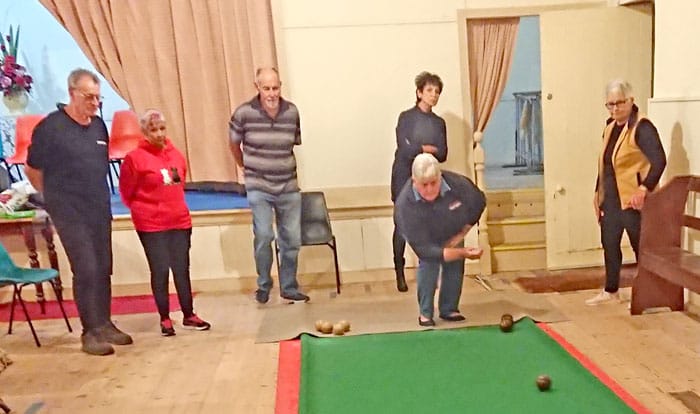 Cross Roads indoor cush bowls report post image