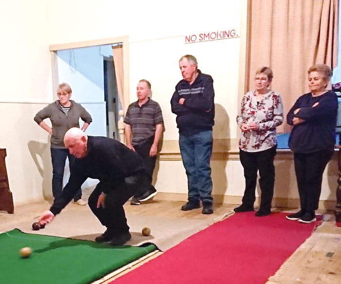 Cross Roads indoor cush bowls post image