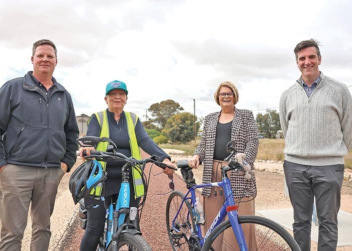 Shared path pedals to the finish post image