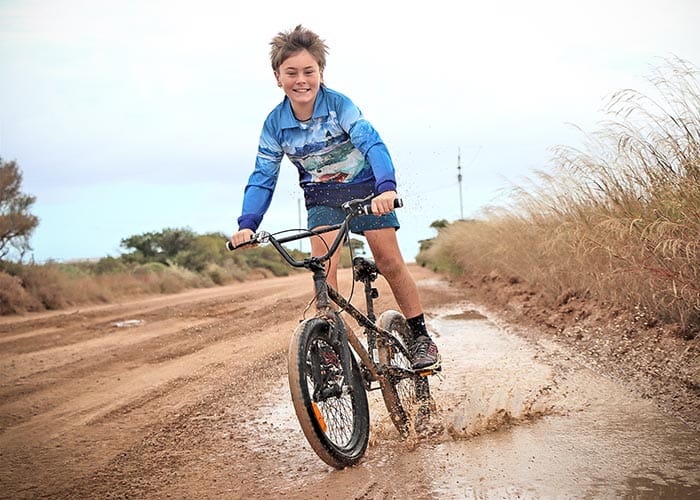 Riding out the winter chills post image