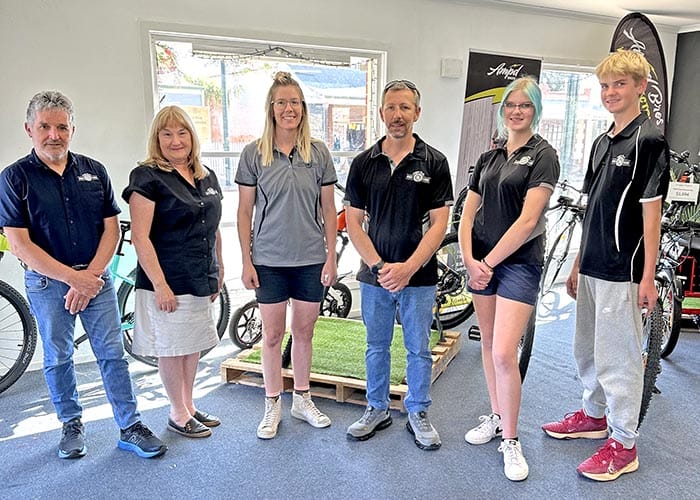 Bike business on second award lap post image