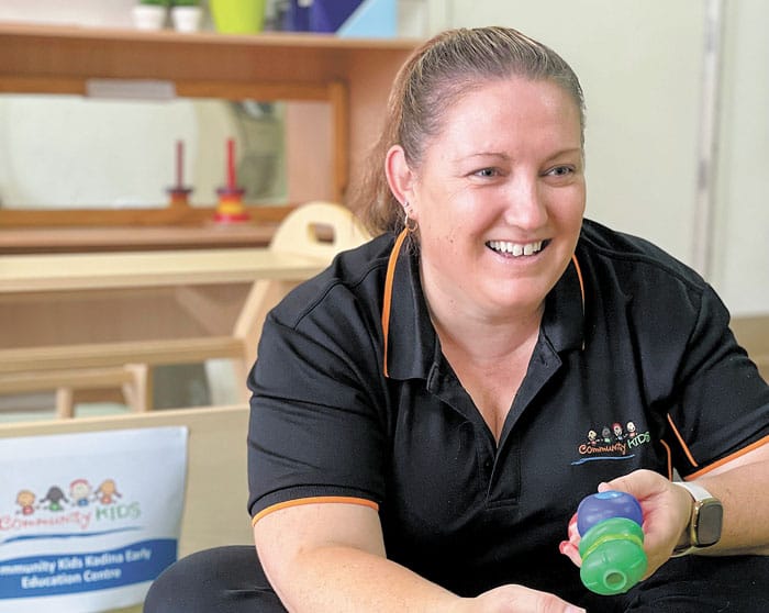 Local childcare educator receives community engagement award post image