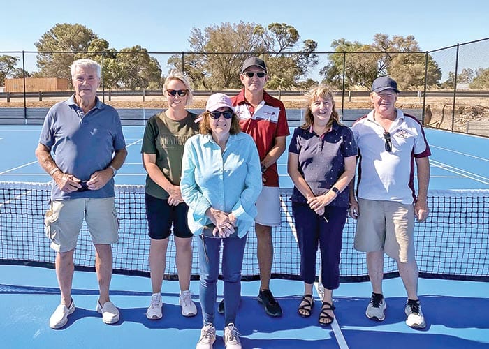 New Minlaton courts a big hit post image