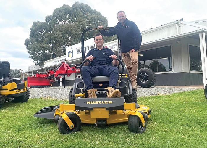 Techgrow takes on Hustler mowers post image