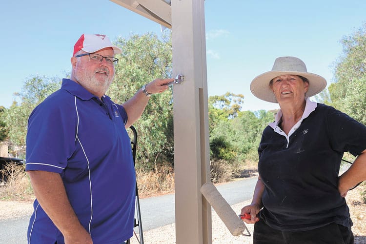 Vandals target shared paths post image