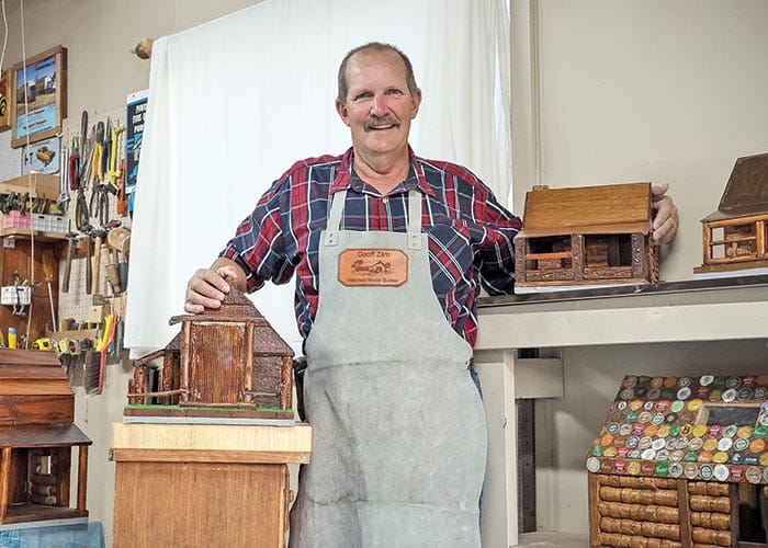 Geoffrey’s model-making passion is sparked by old architecture post image