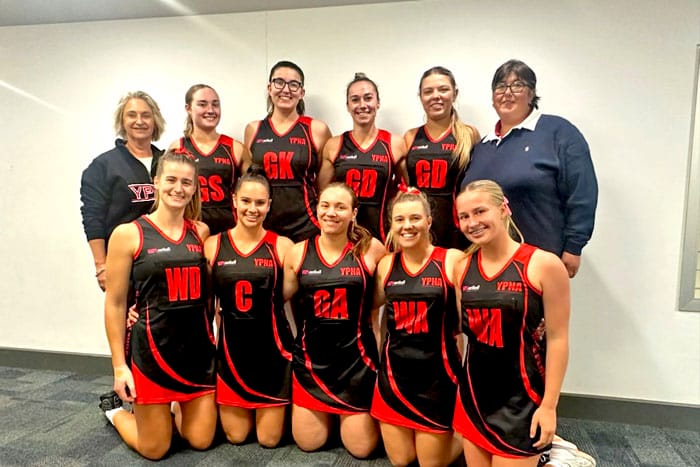 YPNA senior team at country champs post image