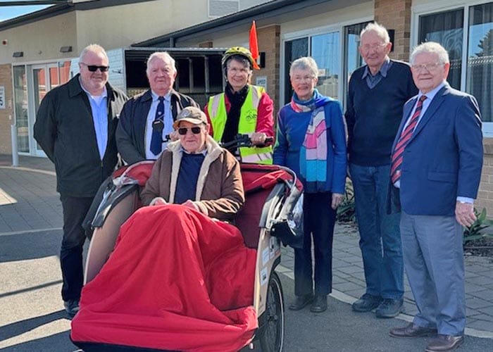 Trishaw transport sorted post image