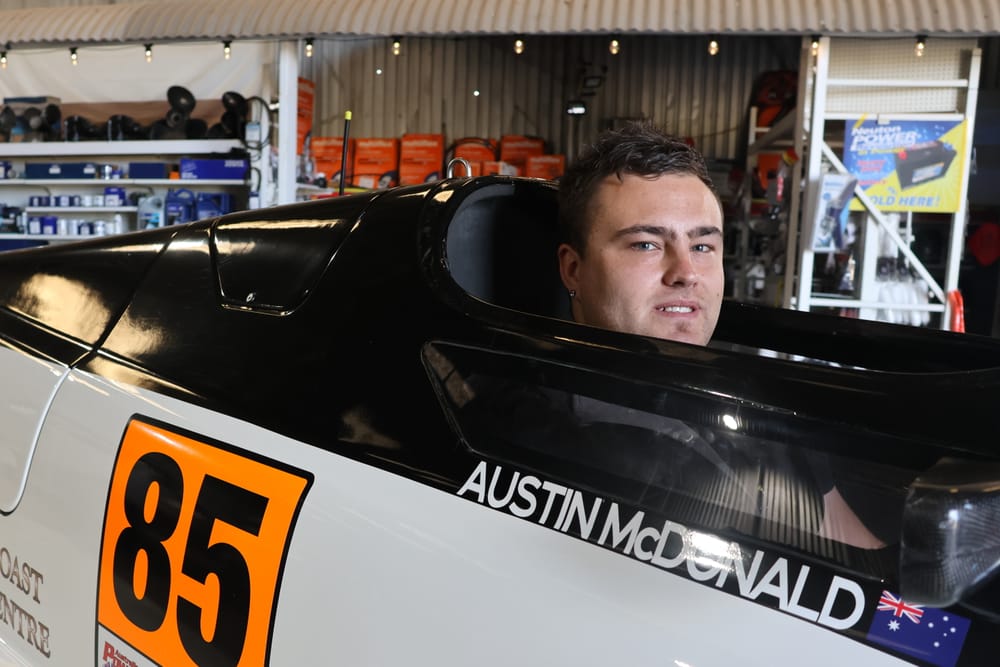 McDonald hits straps as a powerboater post image