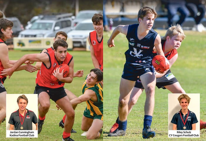 Schulz, Cunningham claim colts medals post image