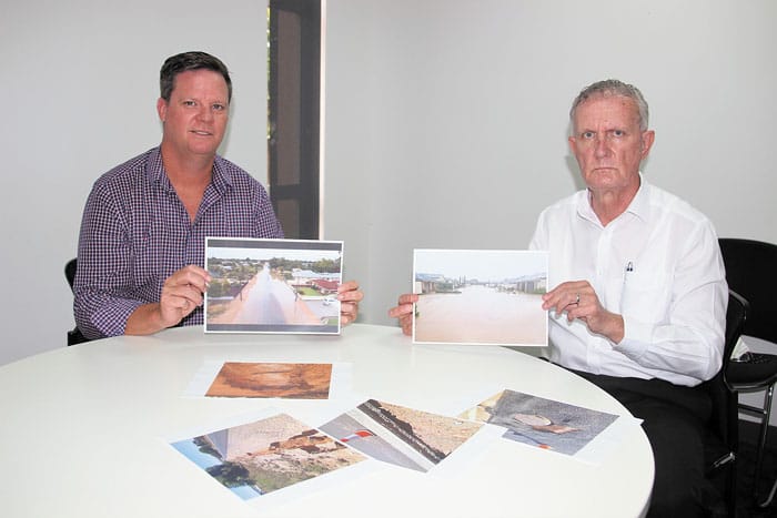 Stormwater works roll on post image