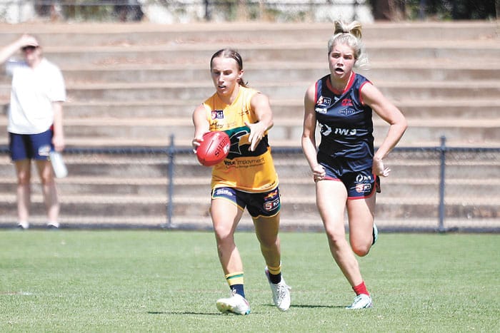 On an elevated stage post image