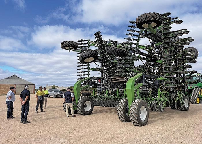 Boss Air Seeders leading the pack post image